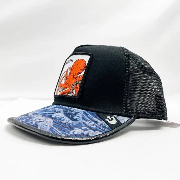 Goorin Bros Animal Farm Trucker Hat ‘Limited Edition’ Kraken It Open-Sucker